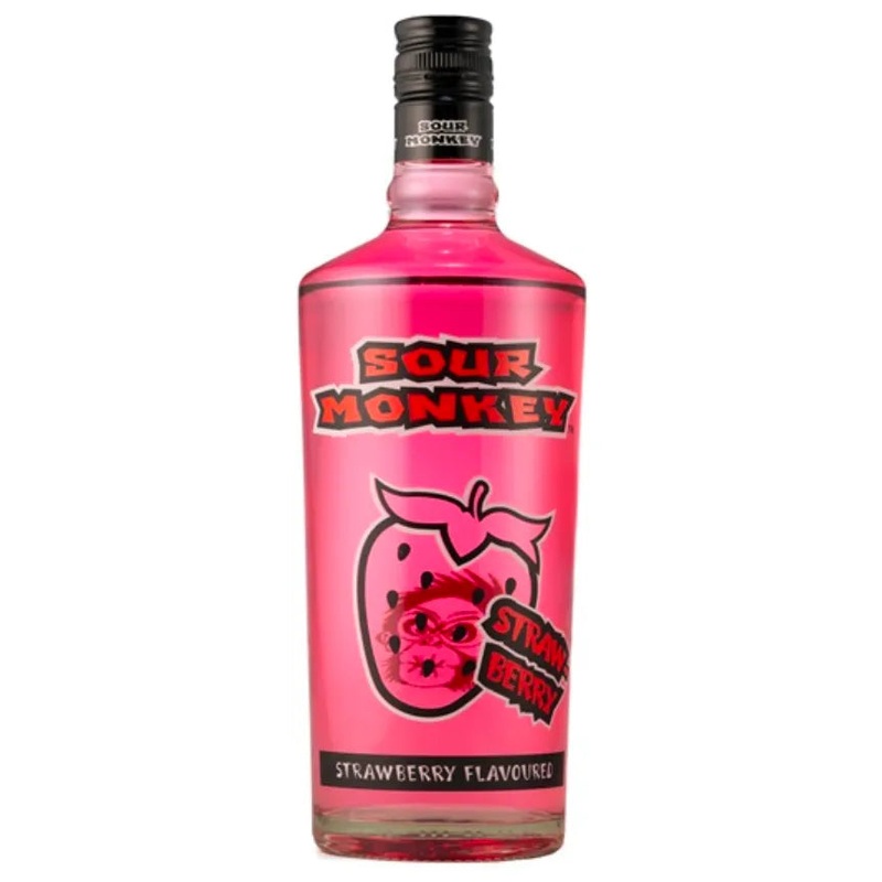 Sour Monkey Strawberry 750mL