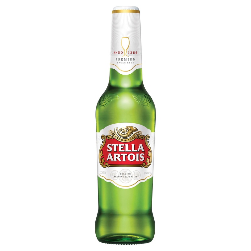 Stella Artois Bottle 330mL|Single|6 Pack|24 Pack