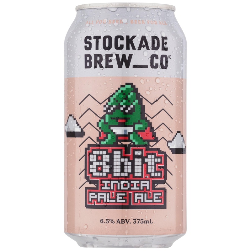 Stockade Brew Co 8bit IPA Can 375mL