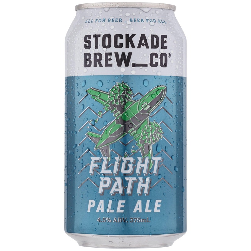 Stockade Brew Co Flight Path Pale Ale Can 375mL