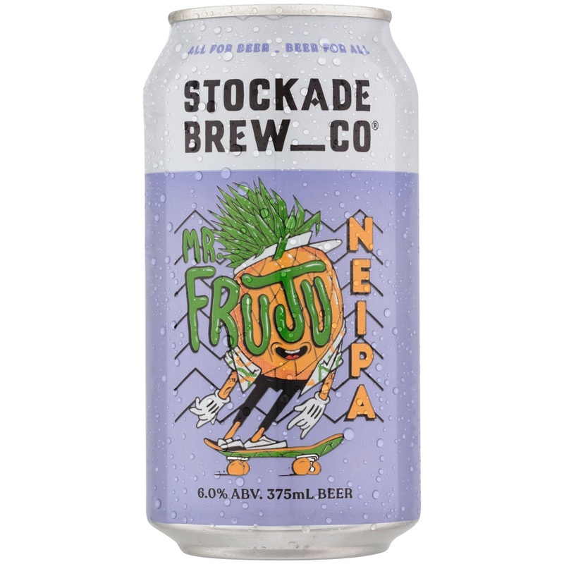 Stockade Brew Co Mr Fruju NEIPA Can 375mL