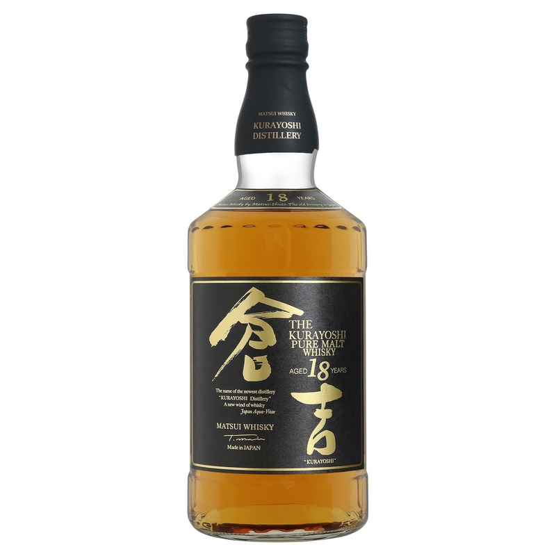 The Kurayoshi 18 Year Old Pure Malt Japanese Whisky 700mL