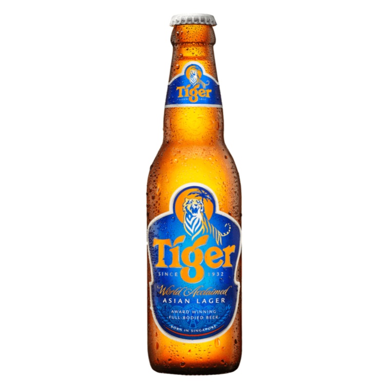 Tiger Beer Bottle 330mL|Single|6 Pack|24 Pack