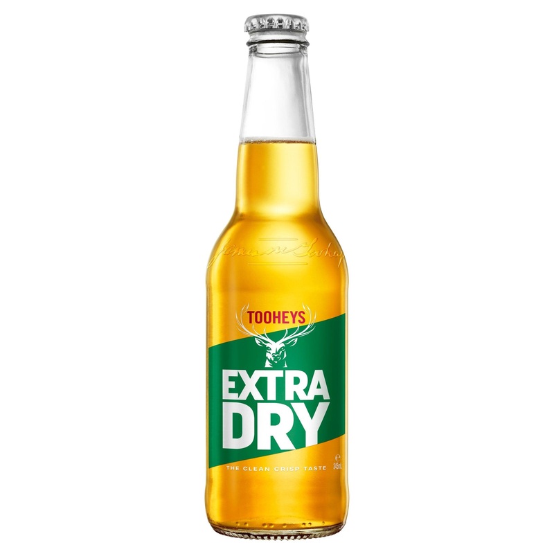 Tooheys Extra Dry Bottle 345mL