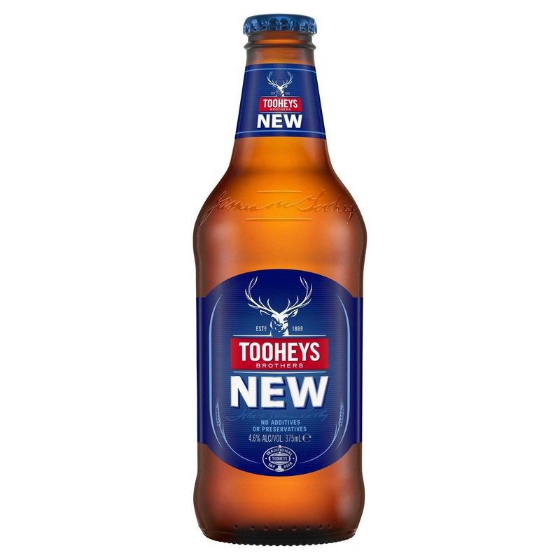 Tooheys New Bottle 375mL|Single|6 Pack|24 Pack