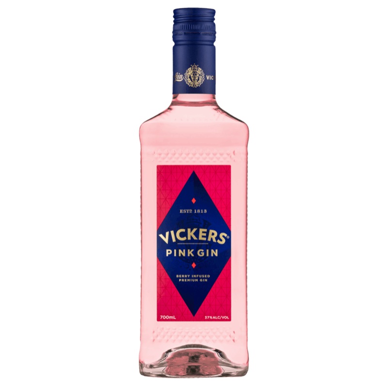 Vickers Pink Gin 700mL
