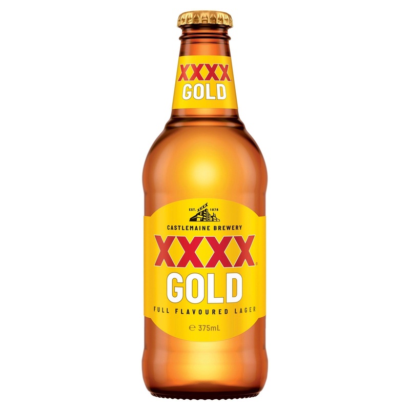 XXXX Gold Bottle 375mL|Single|6 Pack|24 Pack