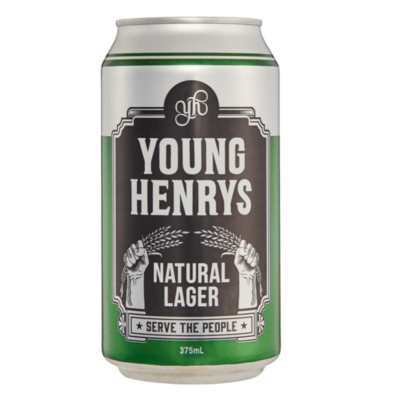 Young Henrys Natural Lager Can 375mL