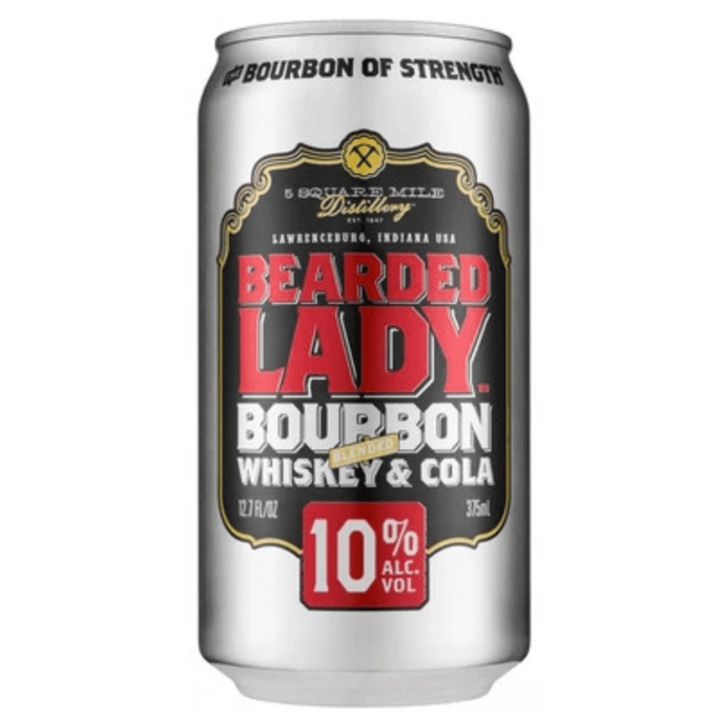 Bearded Lady Bourbon & Cola 10% Can 375mL