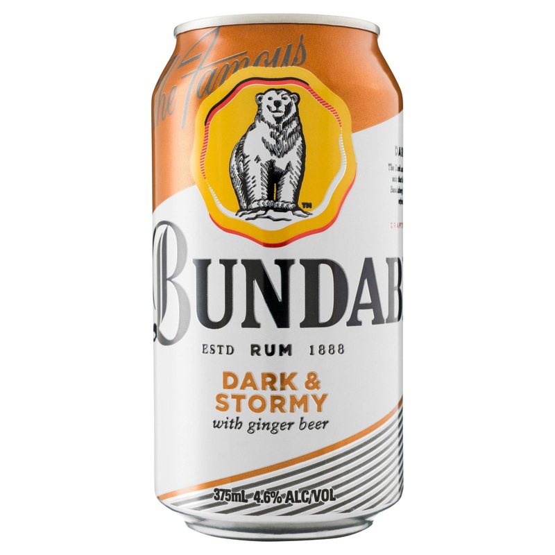 Bundaberg Dark & Stormy Can 375mL