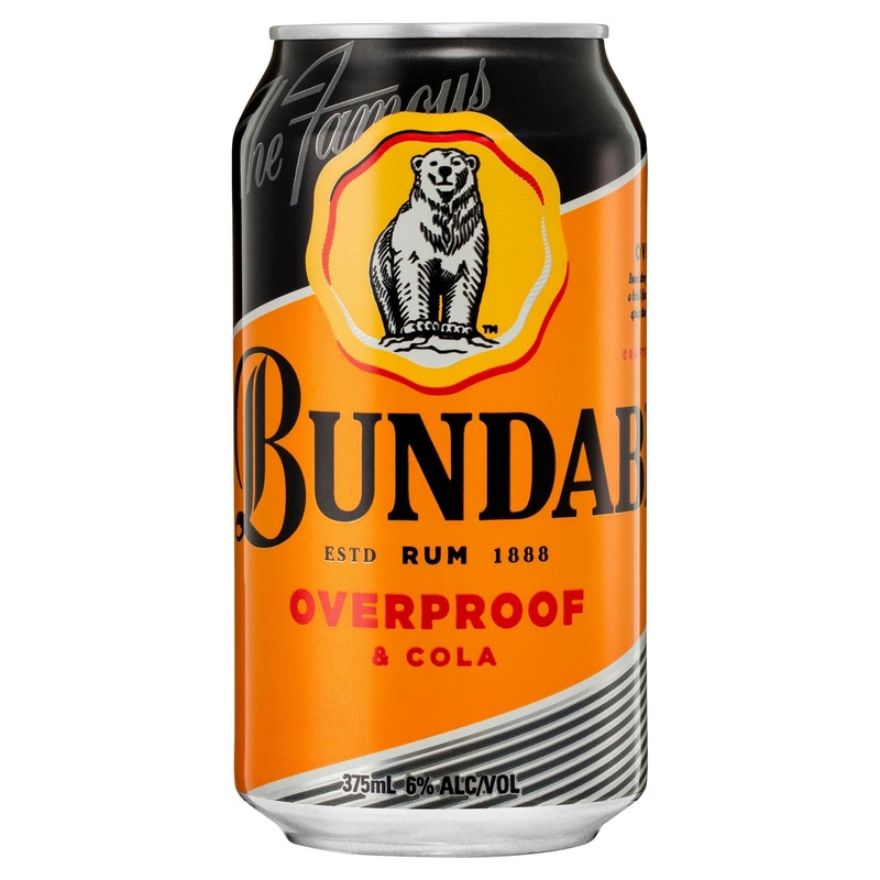 Bundaberg O.P Rum & Cola Can 375mL