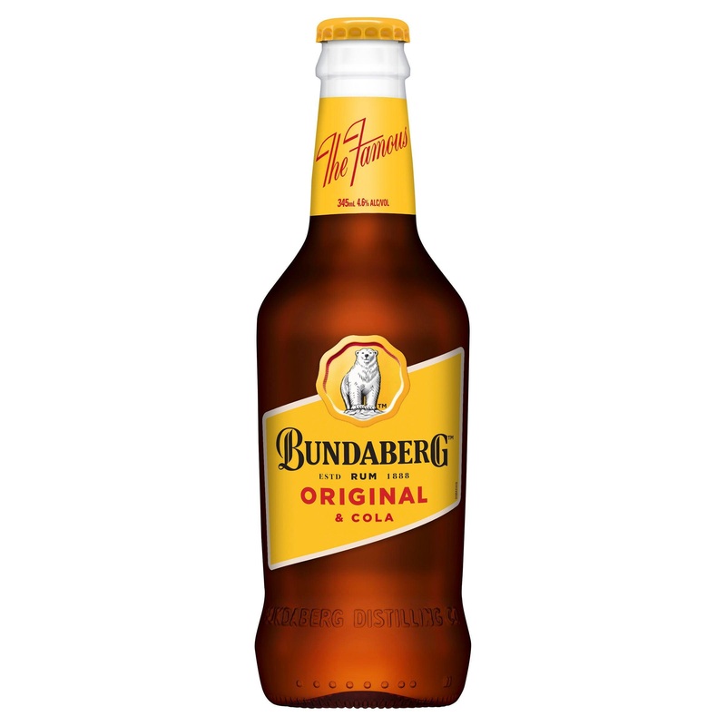 Bundaberg U.P Rum & Cola Bottle 345mL