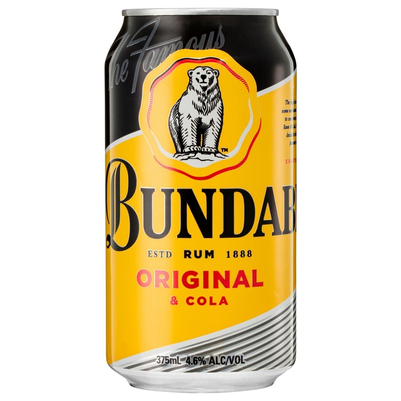 Bundaberg U.P Rum & Cola Can 375mL