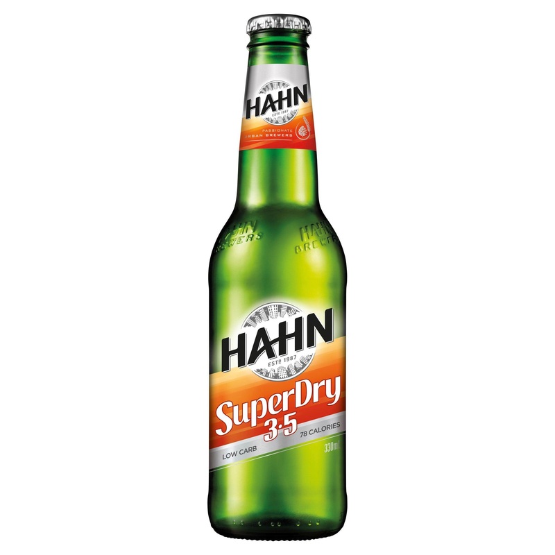 Hahn Super Dry 3.5% Bottle 330mL