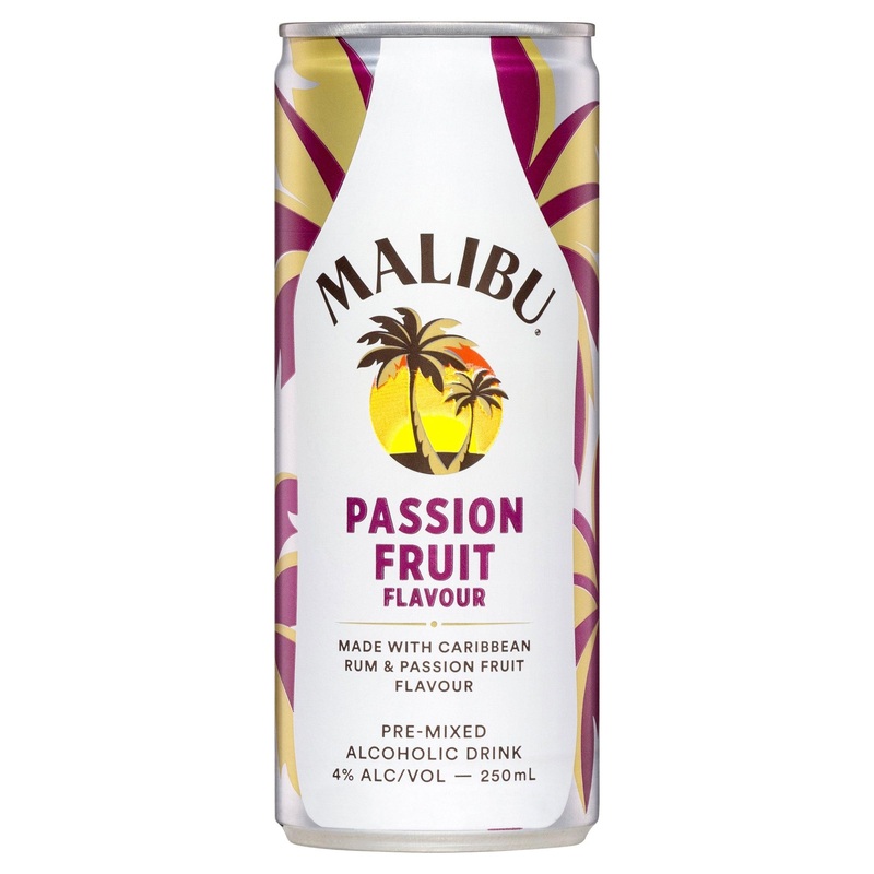 Malibu Rum & Passionfruit Can 250mL