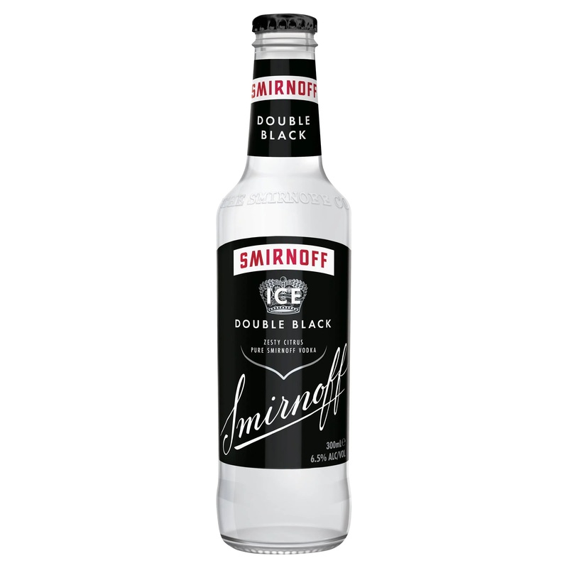 Smirnoff Ice Double Black 6.5% Bottle 300mL