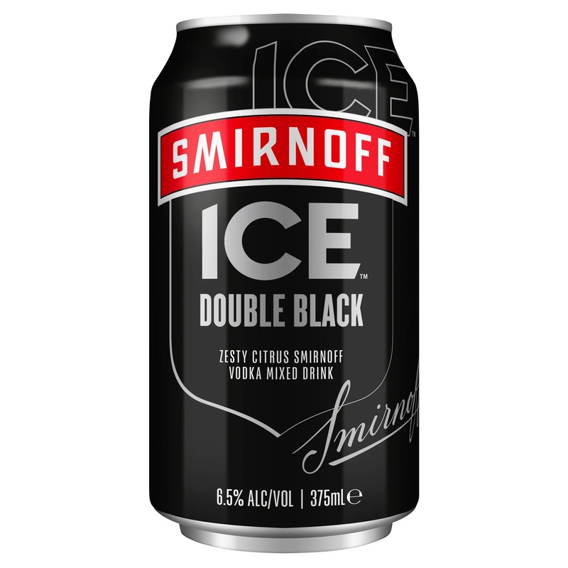 Smirnoff Ice Double Black 6.5% Can 375mL