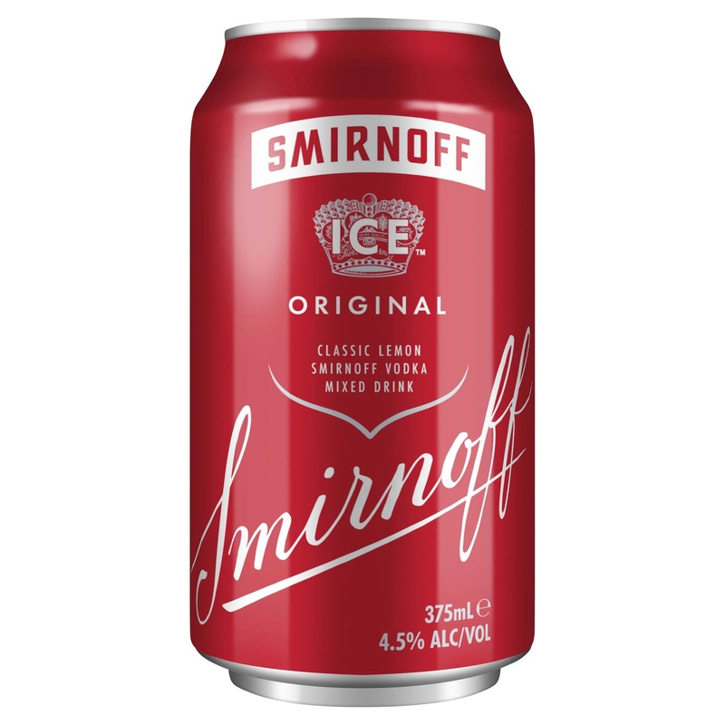 Smirnoff Ice Red Vodka Can 375mL
