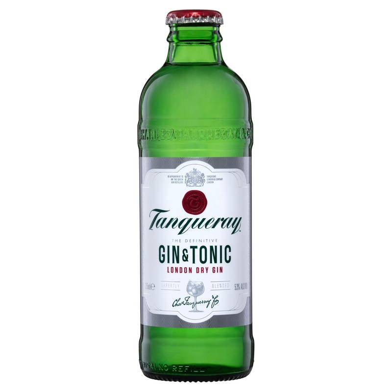 Tanqueray Gin & Tonic Bottle 275mL