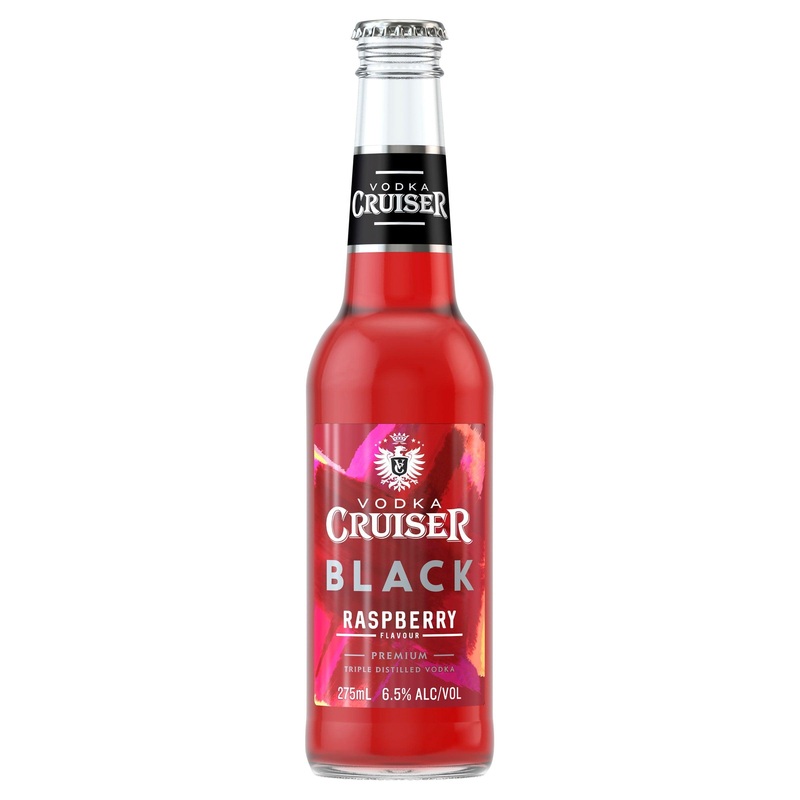Vodka Cruiser Black Raspberry Bottle 275mL