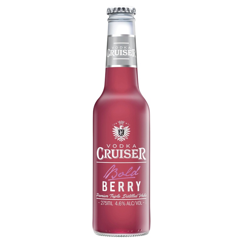 Vodka Cruiser Bold Berry Blend Bottle 275mL