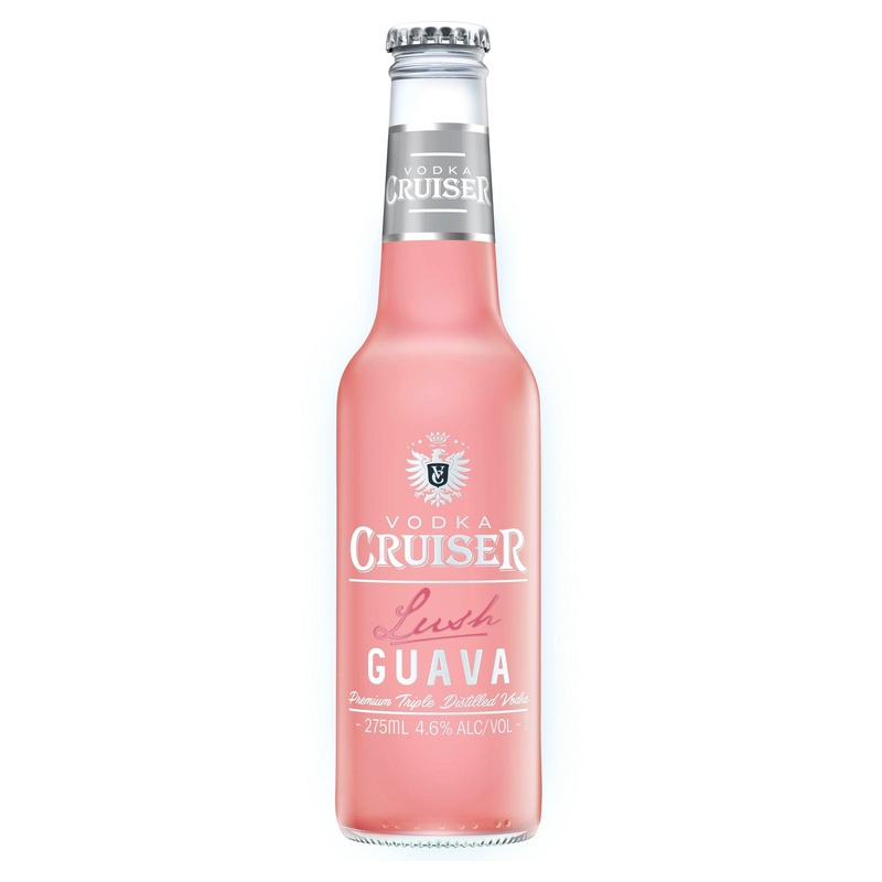 Vodka Cruiser Lush Guava Bottle 275mL