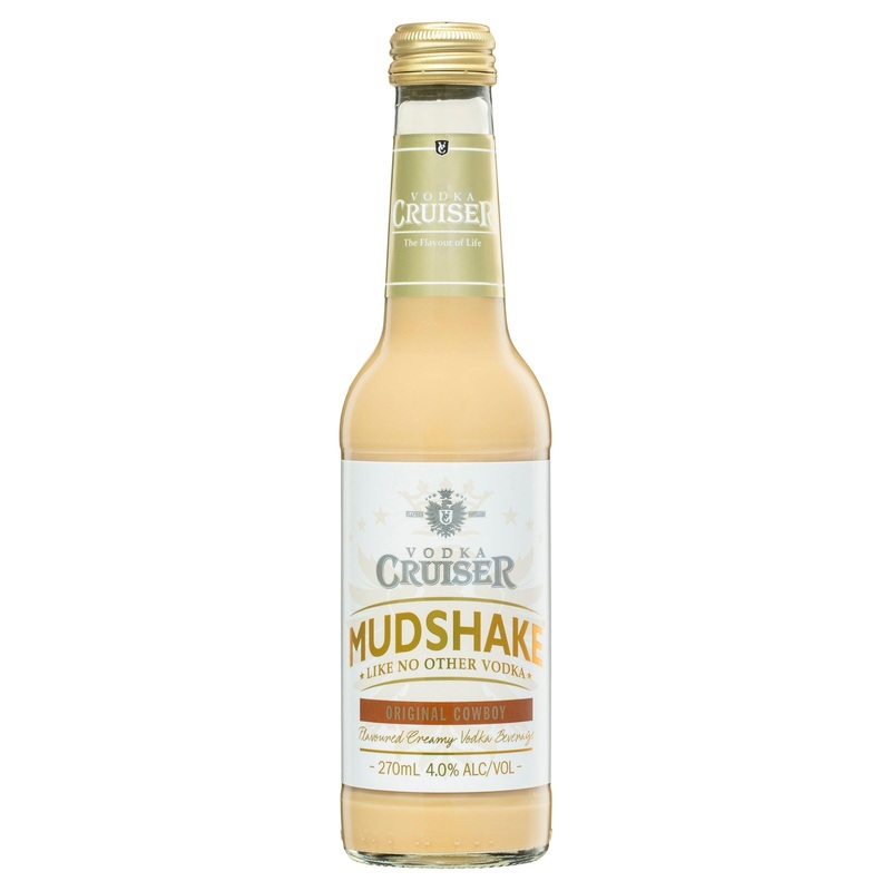 Vodka Cruiser Mudshake Original Cowboy Bottle 275mL