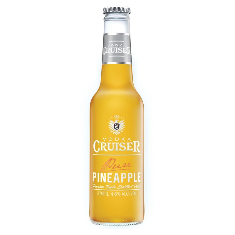 Vodka Cruiser Pure Pineapple Bottle 275mL
