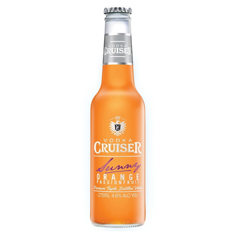 Vodka Cruiser Sunny Orange Passionfruit Bottle 275mL