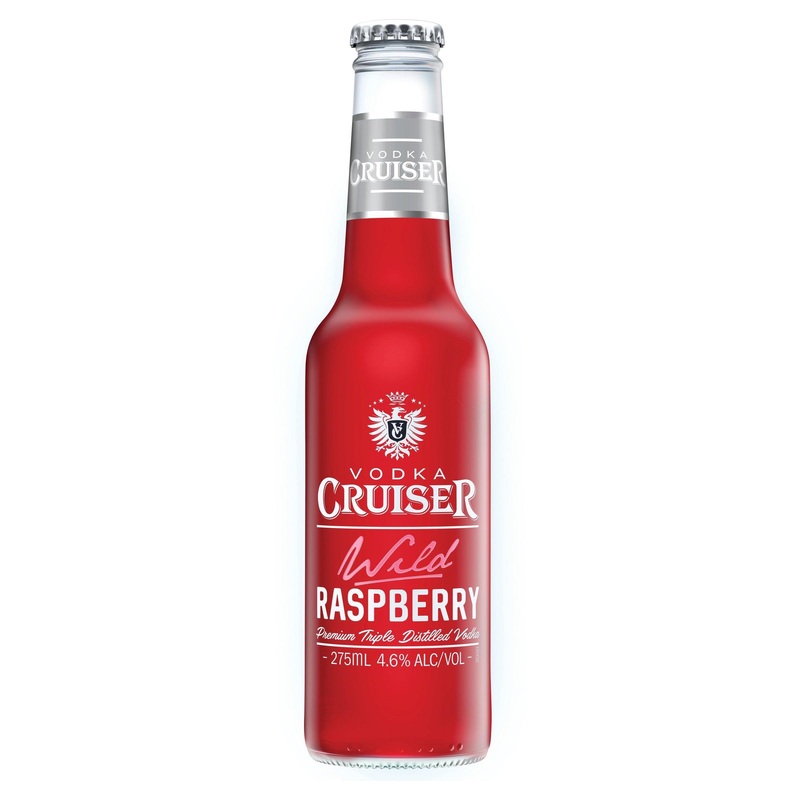 Vodka Cruiser Wild Raspberry Bottle 275mL