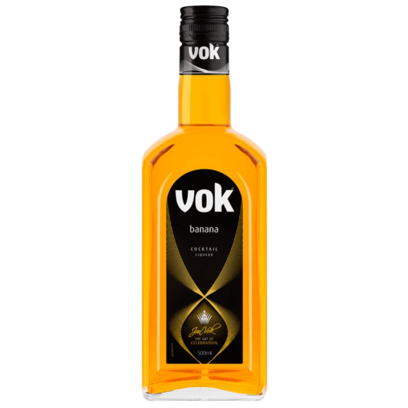 Vok Banana Liqueur 500mL