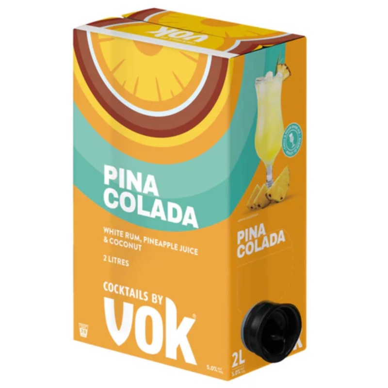 Vok Cocktails Pina Colada Cask 2L