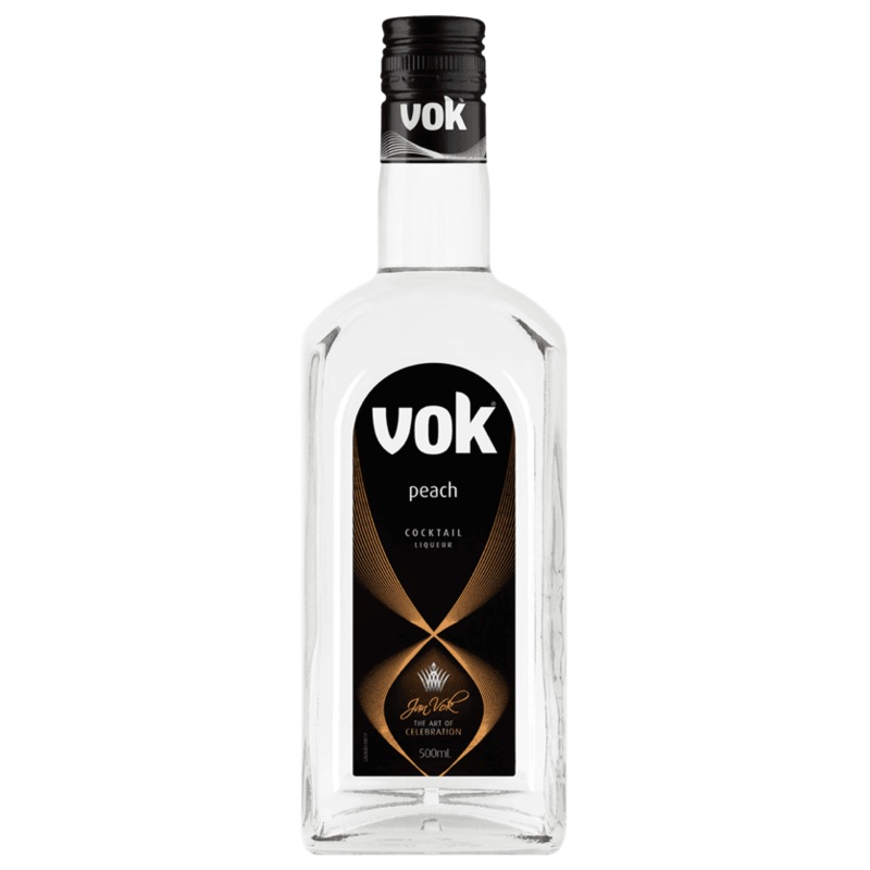 Vok Peach Liqueur 500mL