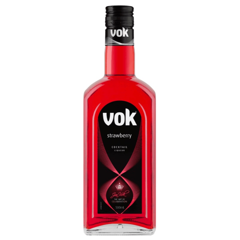 Vok Strawberry Liqueur 500mL