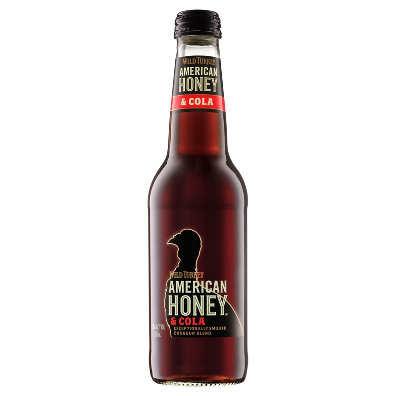 Wild Turkey American Honey & Cola Bottle 330mL