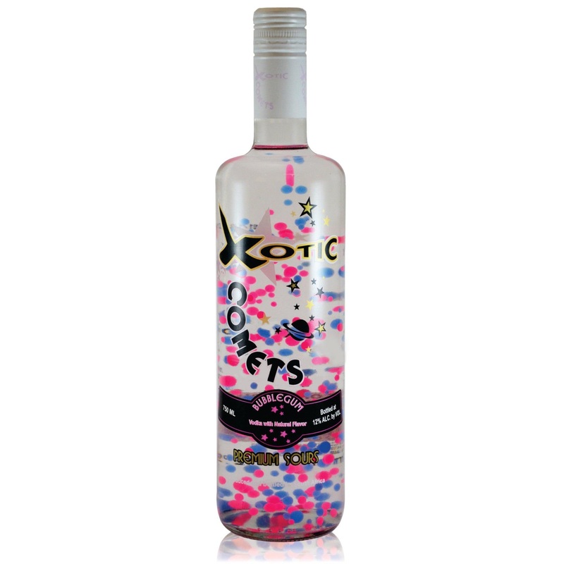Xotic Comets Bubblegum Vodka 750mL