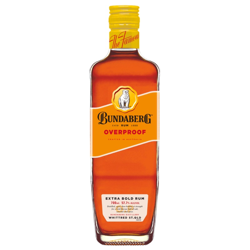 Bundaberg Overproof Rum 700mL