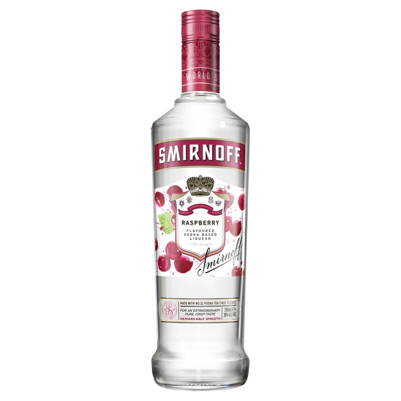 Smirnoff Raspberry Vodka 700mL