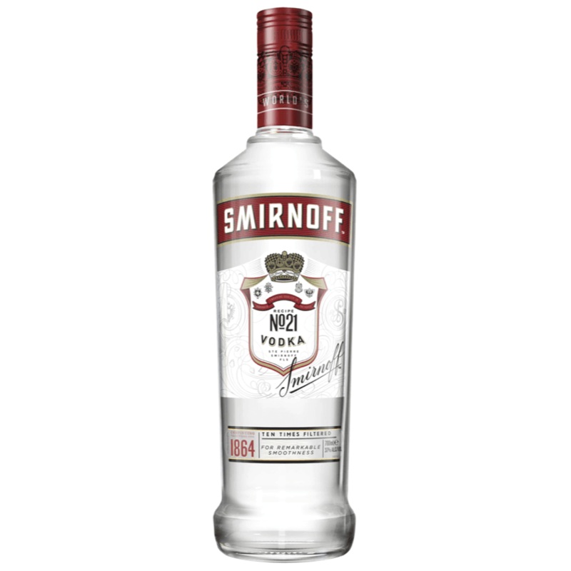 Smirnoff Red Label Vodka 700mL
