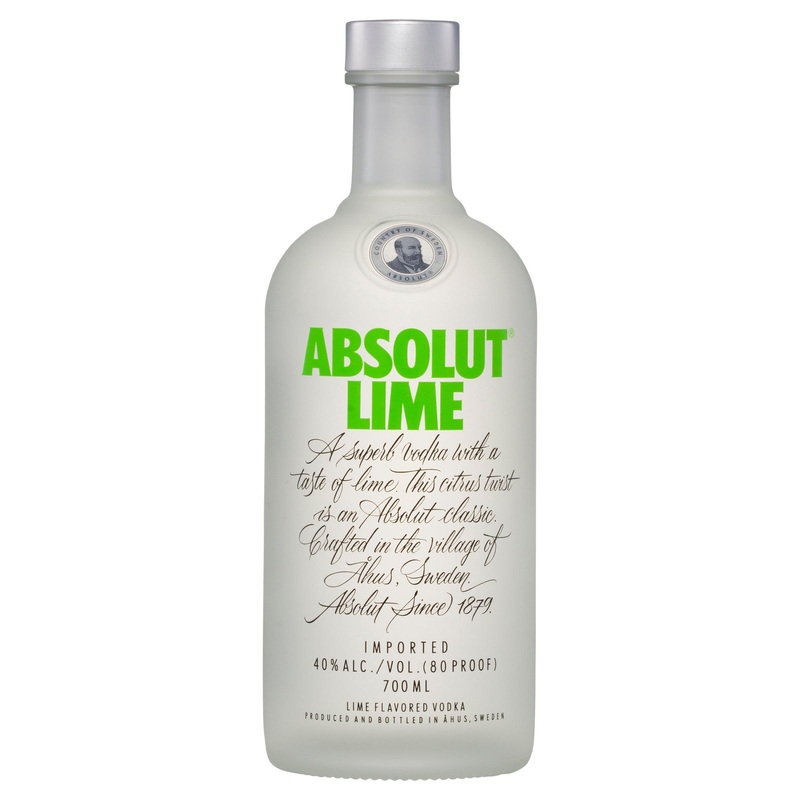 Absolut Lime Vodka 700mL
