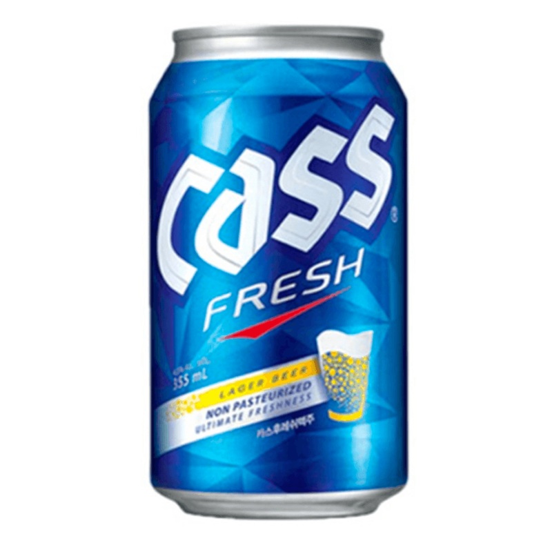 Cass Fresh Lager Can 355mL|24 Pack
