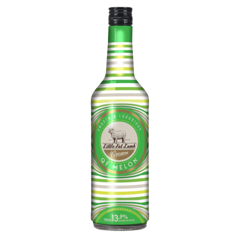 Little Fat Lamb QF Melon Cream Liqueur 700mL