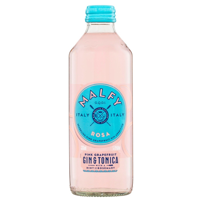 Malfy Rosa Gin & Tonica Bottle 300mL
