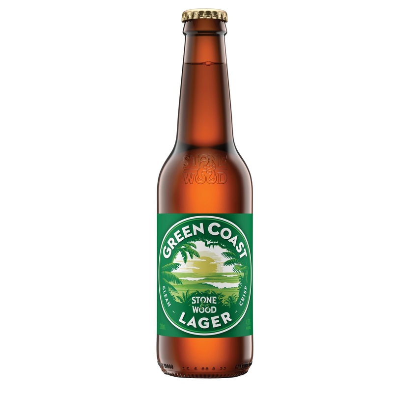 Stone & Wood Green Coast Lager Bottle 330mL