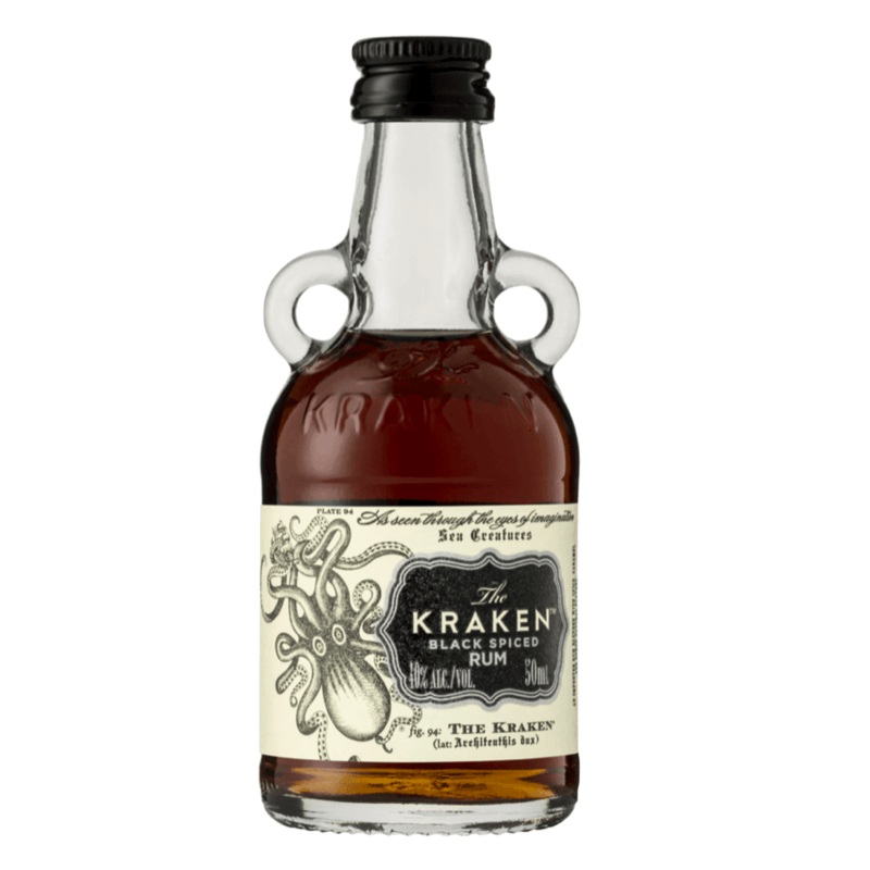 The Kraken Black Spiced Rum 50mL
