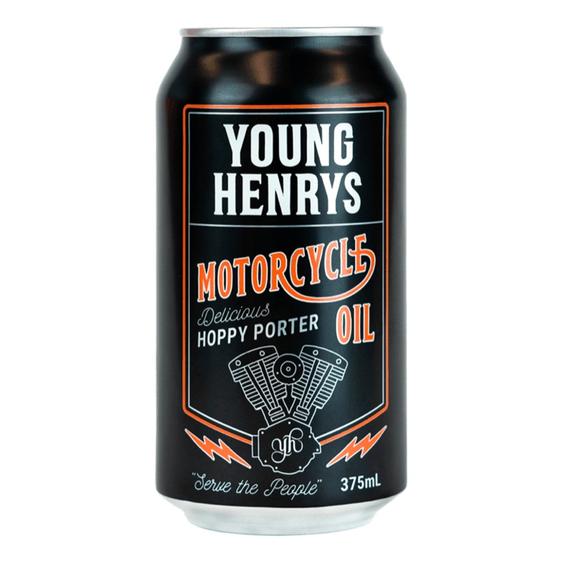 Young Henrys Motorcycle Oil Porter Can 375mL