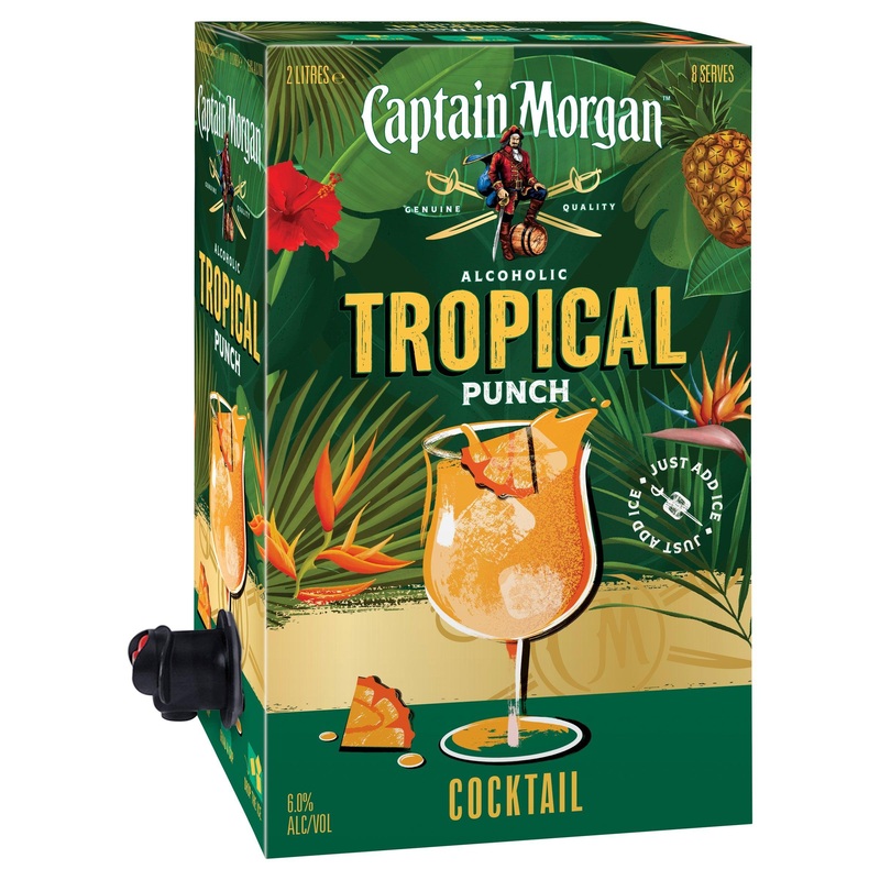 Captain Morgan Tropical Punch Cask 2L