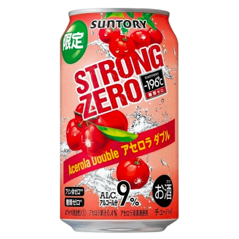 Suntory Strong Zero 9% Acero Can 350mL