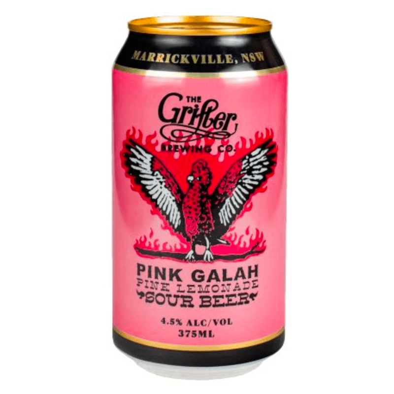 The Grifter Brewing Co. Pink Galah Pink Lemonade Sour Can 375mL