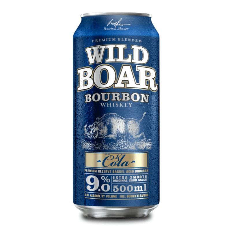 Wild Boar Bourbon & Cola 9% Can 500mL